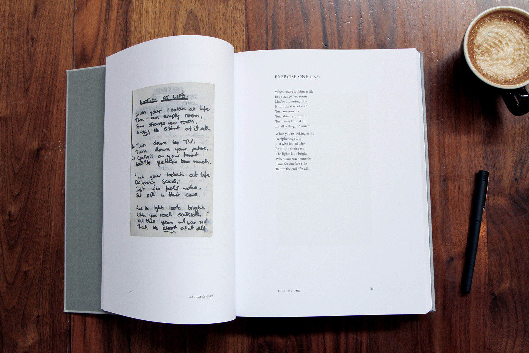 So This is Permanence: Joy Division Lyrics and Notebooks