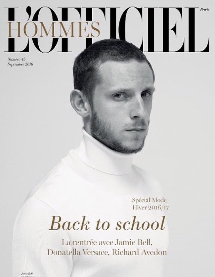 Jamie Bell for L’Officiel Hommes Paris